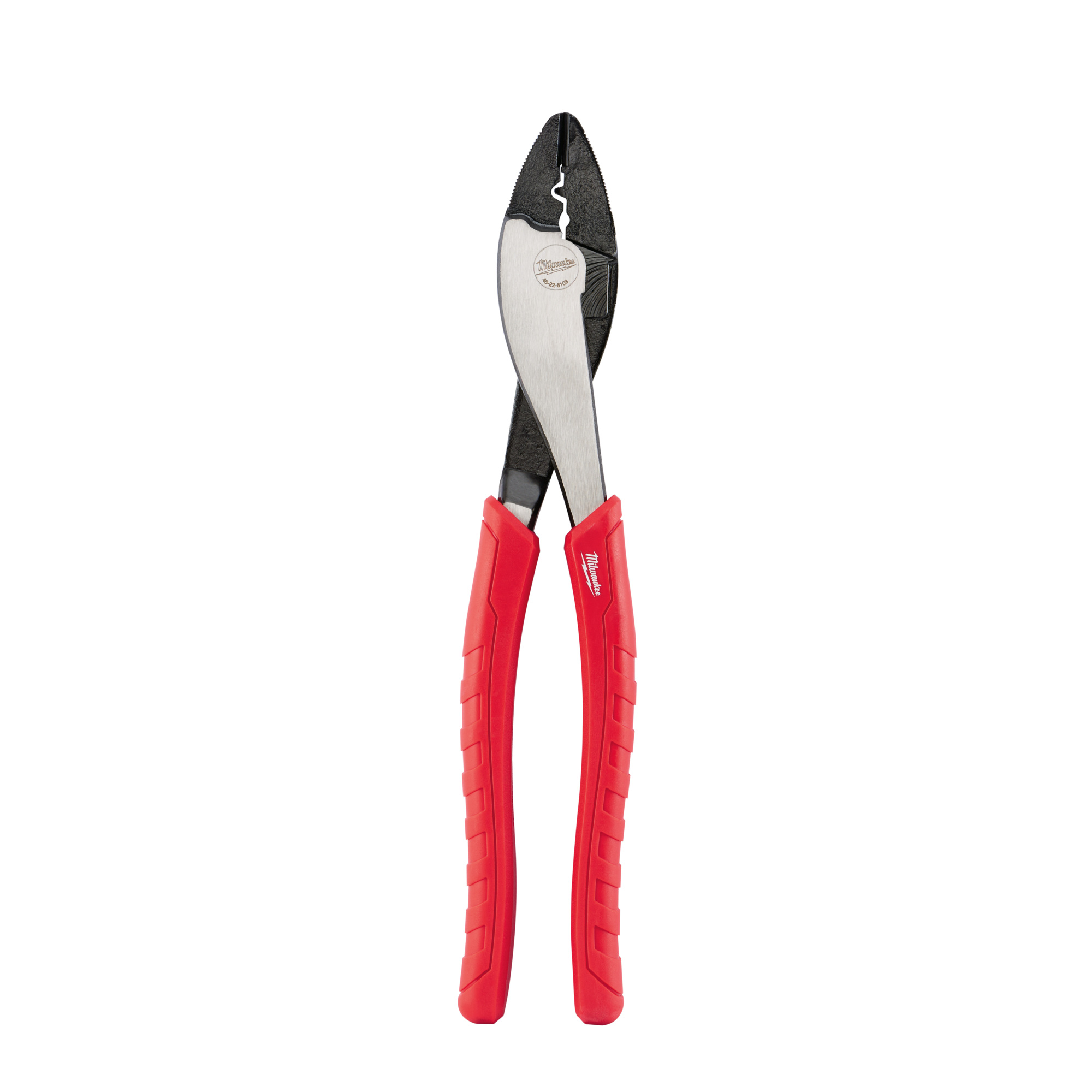 Milwaukee, Comfort Grip Crimping Pliers, Pieces (qty.) 1, Material Metal, Jaw Capacity 1.95 in, Model# 48-22-6103